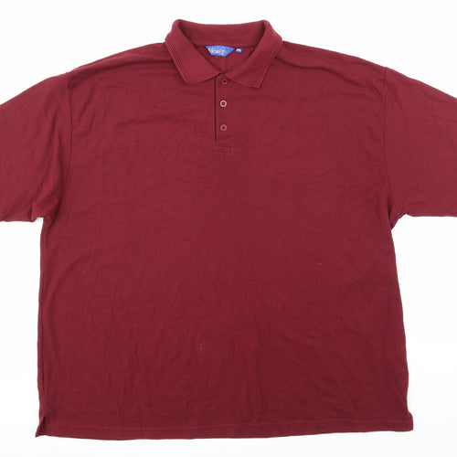 Mandate Mens Purple    Polo Size 2XL