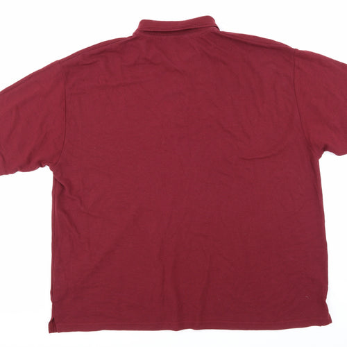 Mandate Mens Purple    Polo Size 2XL