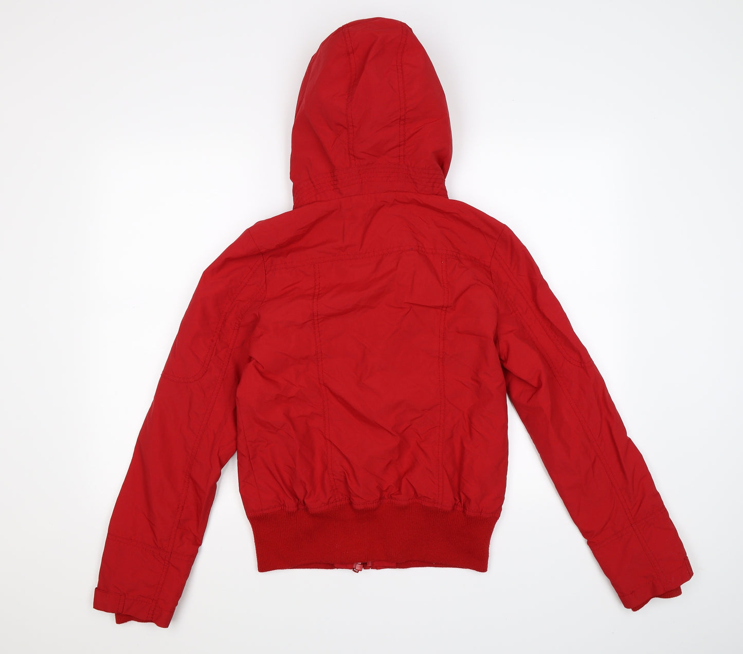 NEXT Womens Red   Windbreaker Jacket Size 10