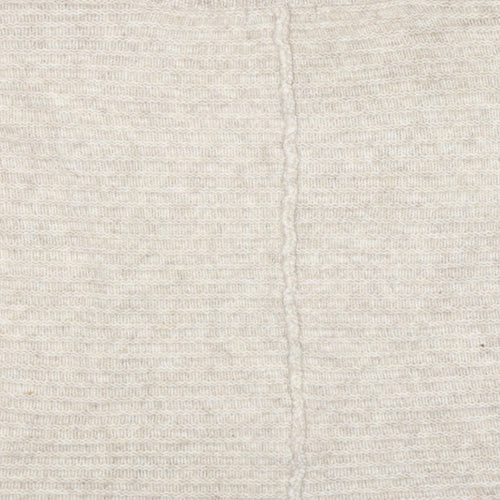 New Look Womens Beige Striped Knit Pullover Jumper Size L