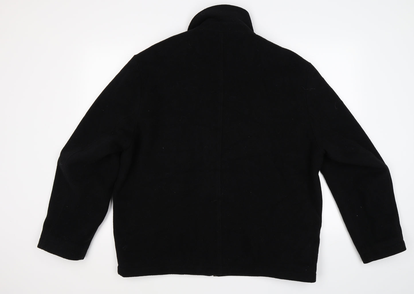 Bakerstreet Mens Black  Fleece Jacket  Size L