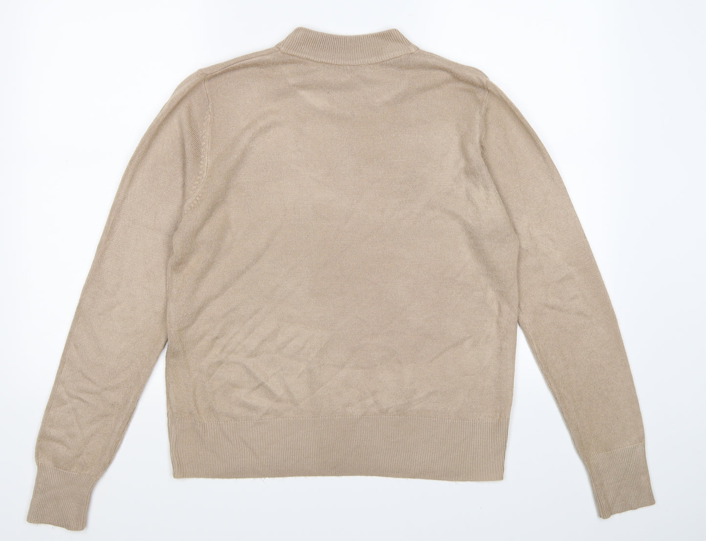 originals Womens Beige  Knit Pullover Jumper Size 14