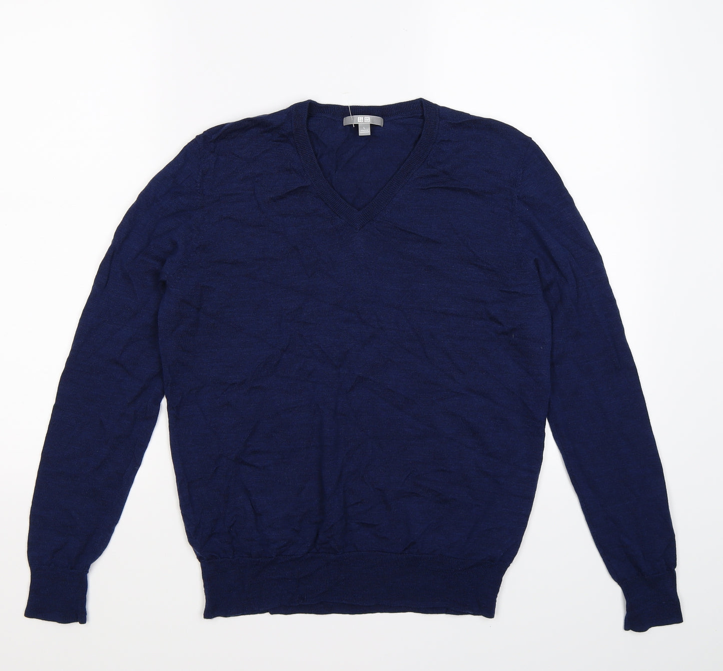 Uniqlo Womens Blue  Knit Pullover Jumper Size L