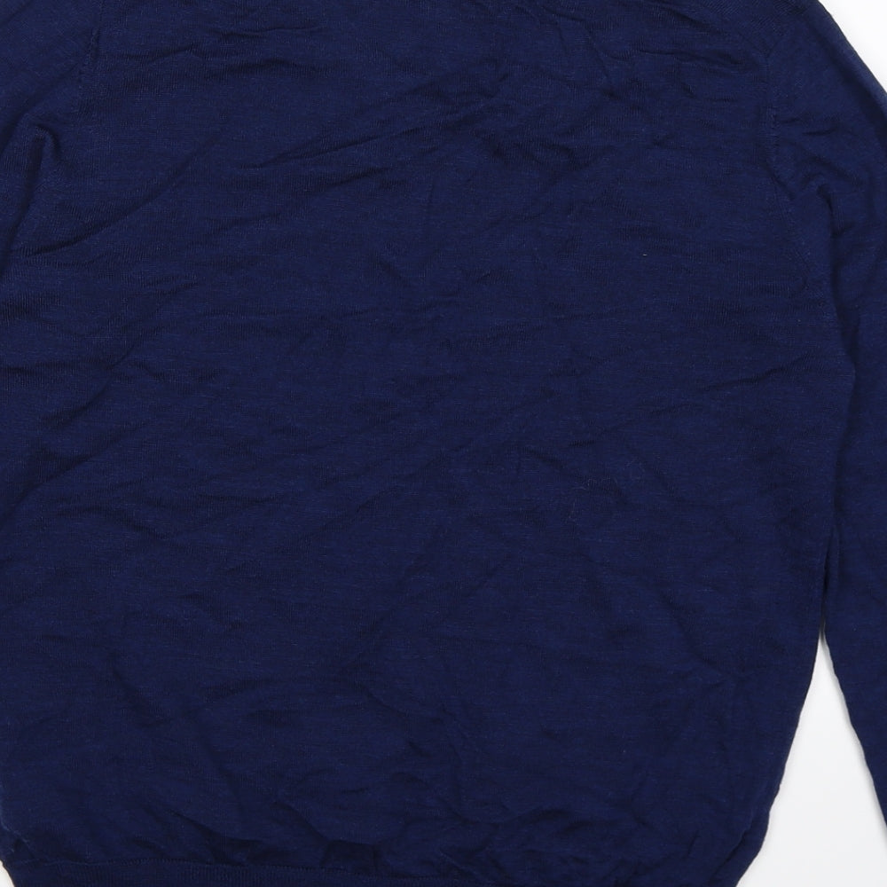 Uniqlo Womens Blue  Knit Pullover Jumper Size L