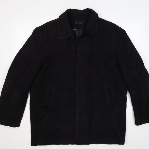 blakes Mens Black  Velvet Jacket Coat Size L