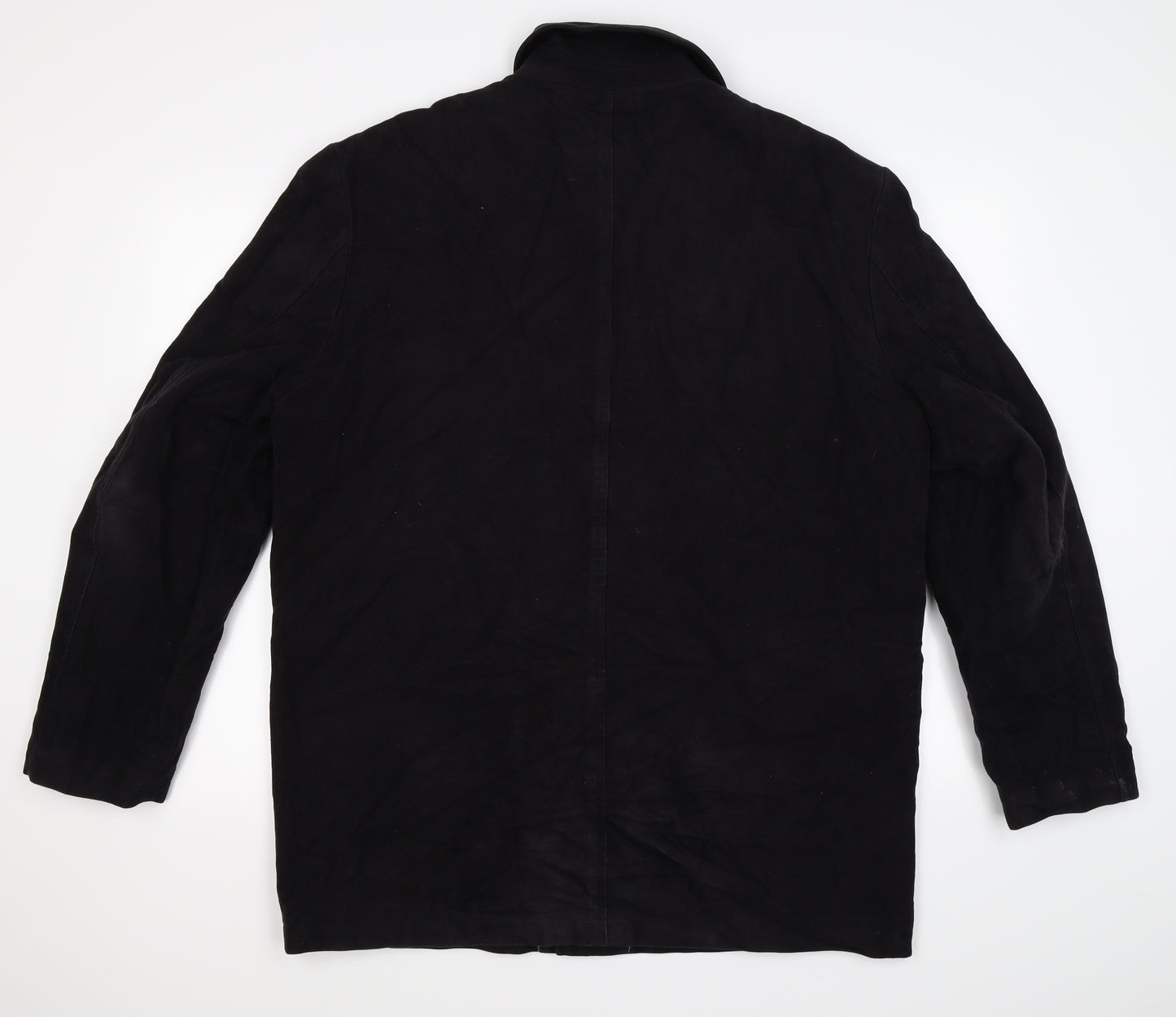 blakes Mens Black  Velvet Jacket Coat Size L