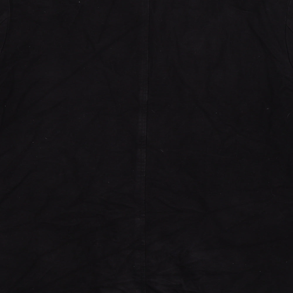 blakes Mens Black  Velvet Jacket Coat Size L