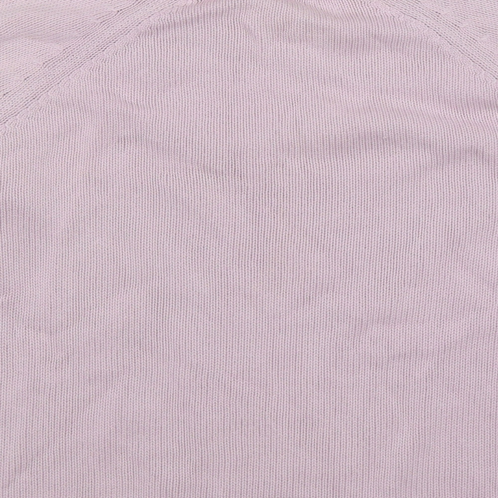 Marks and Spencer Womens Pink  Knit Pullover Jumper Size 14