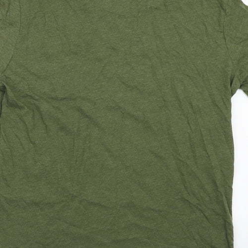 Pierre Cardin Mens Green    T-Shirt Size M