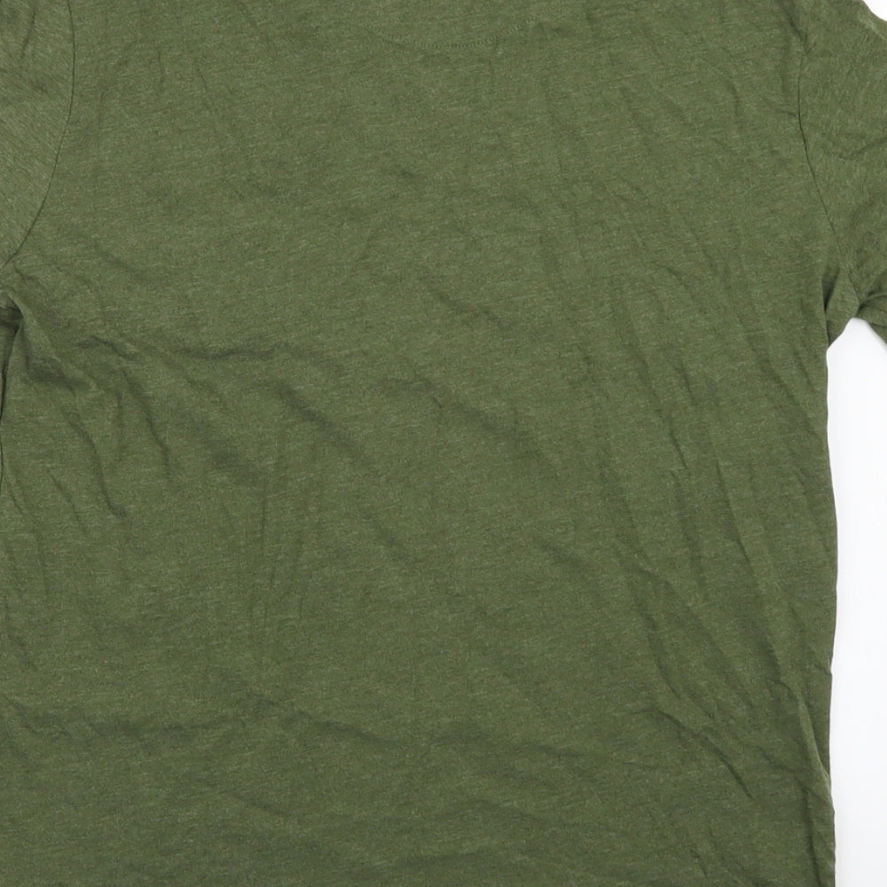 Pierre Cardin Mens Green    T-Shirt Size M