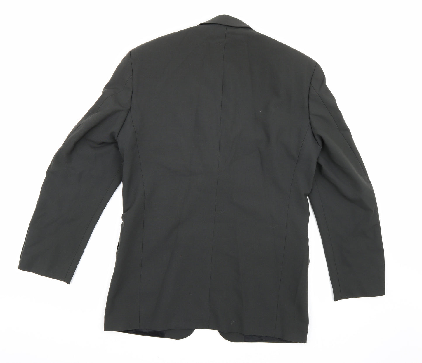 Ciro Citterio Mens Grey  Rayon Jacket Suit Jacket Size 36