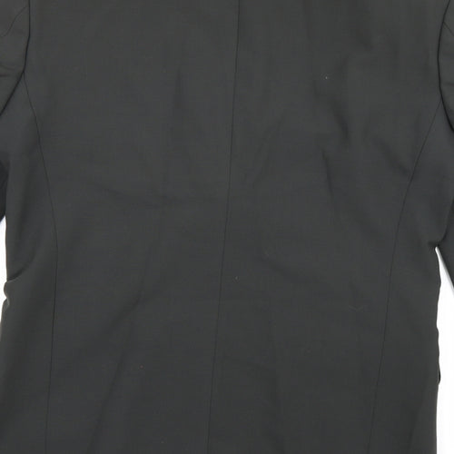 Ciro Citterio Mens Grey  Rayon Jacket Suit Jacket Size 36