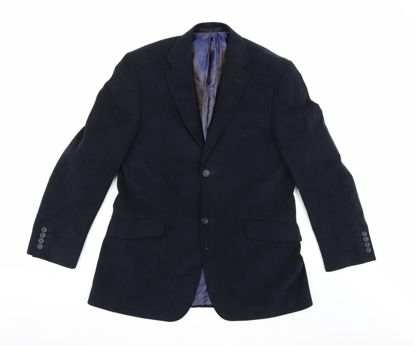 Ultimo Mens Blue   Jacket Suit Jacket Size 40