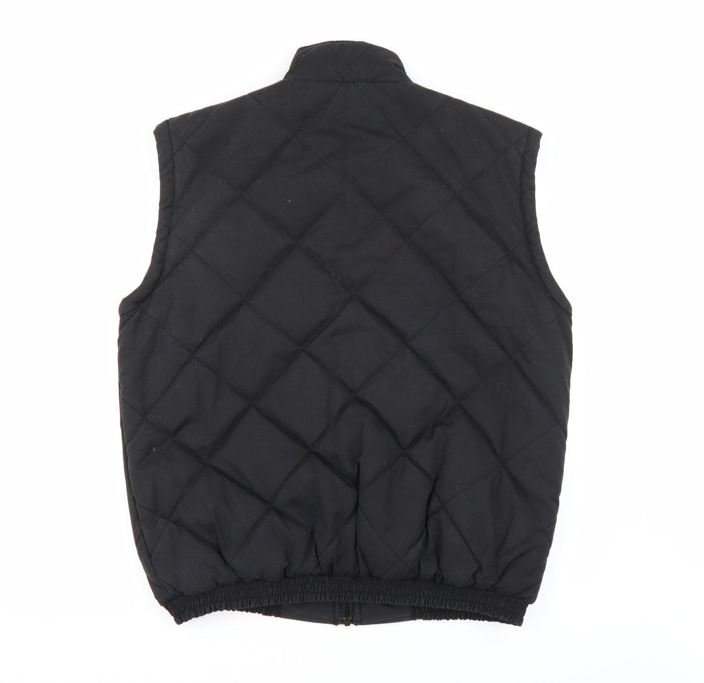 Result Mens Black   Gilet Coat Size M