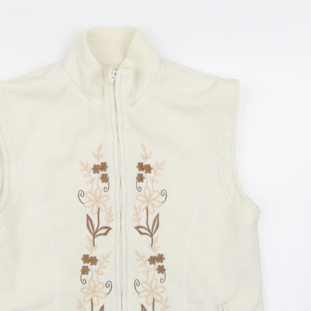 Sarah Hamilton Womens   Fleece Gilet Jacket Size S
