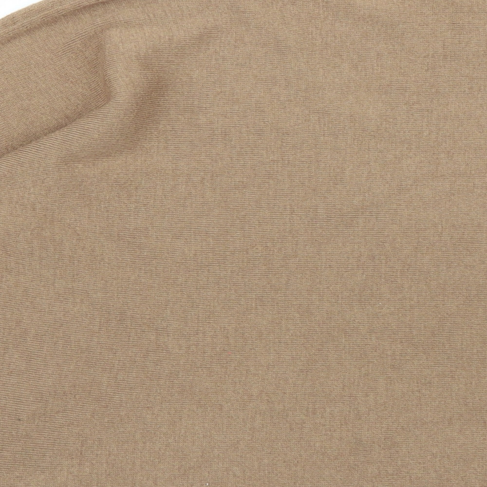 H&M Womens Brown  Knit Pullover Jumper Size S