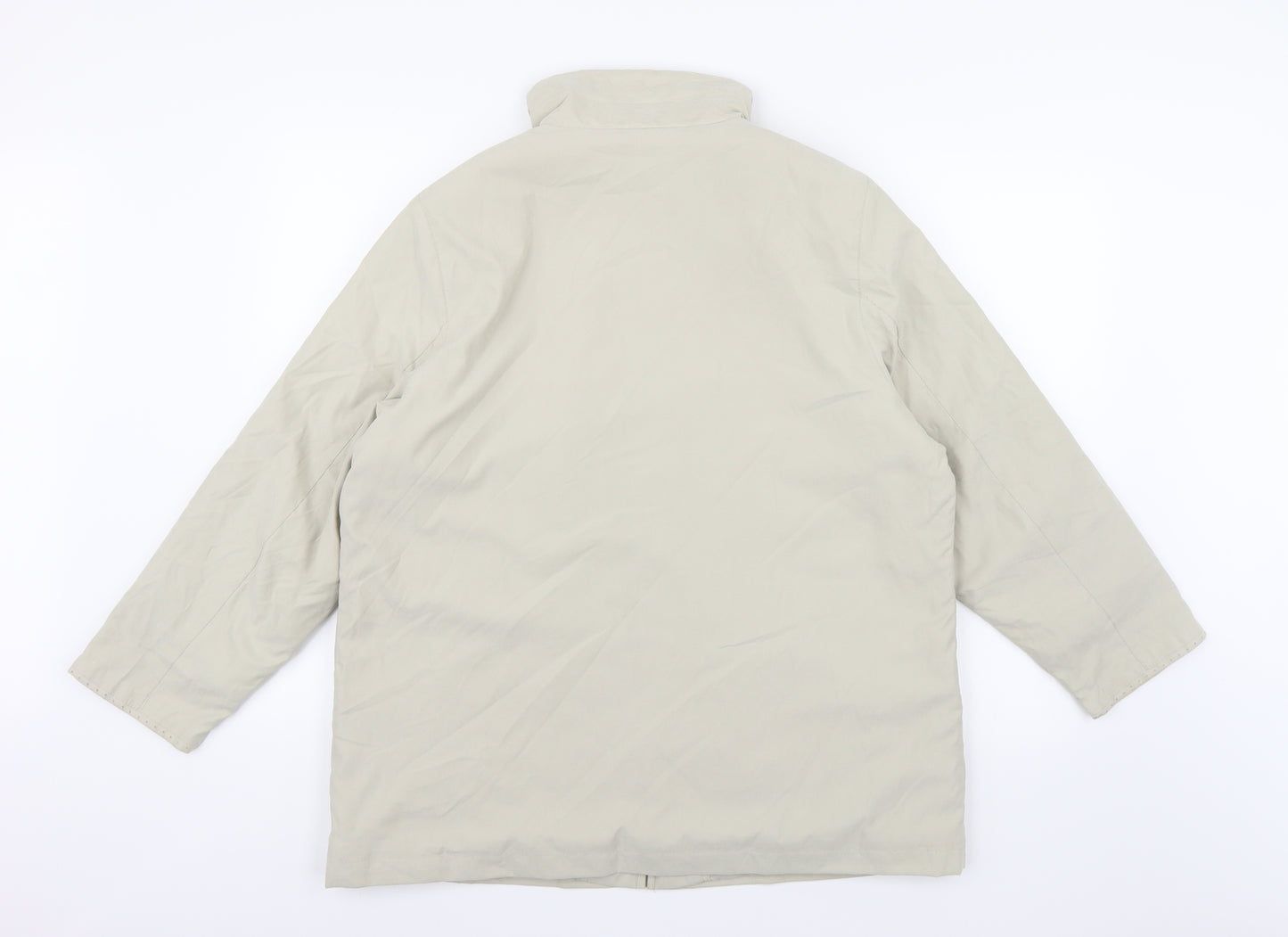 Bonmarché Womens Ivory   Overcoat Coat Size M