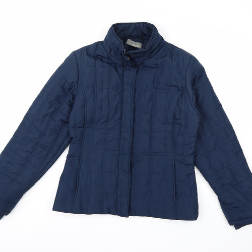 South Womens Blue   Overcoat Coat Size 10
