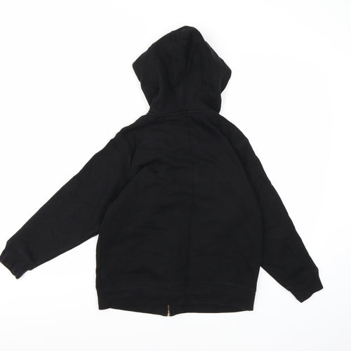 Gap Boys Black  Jersey Full Zip Hoodie Size M