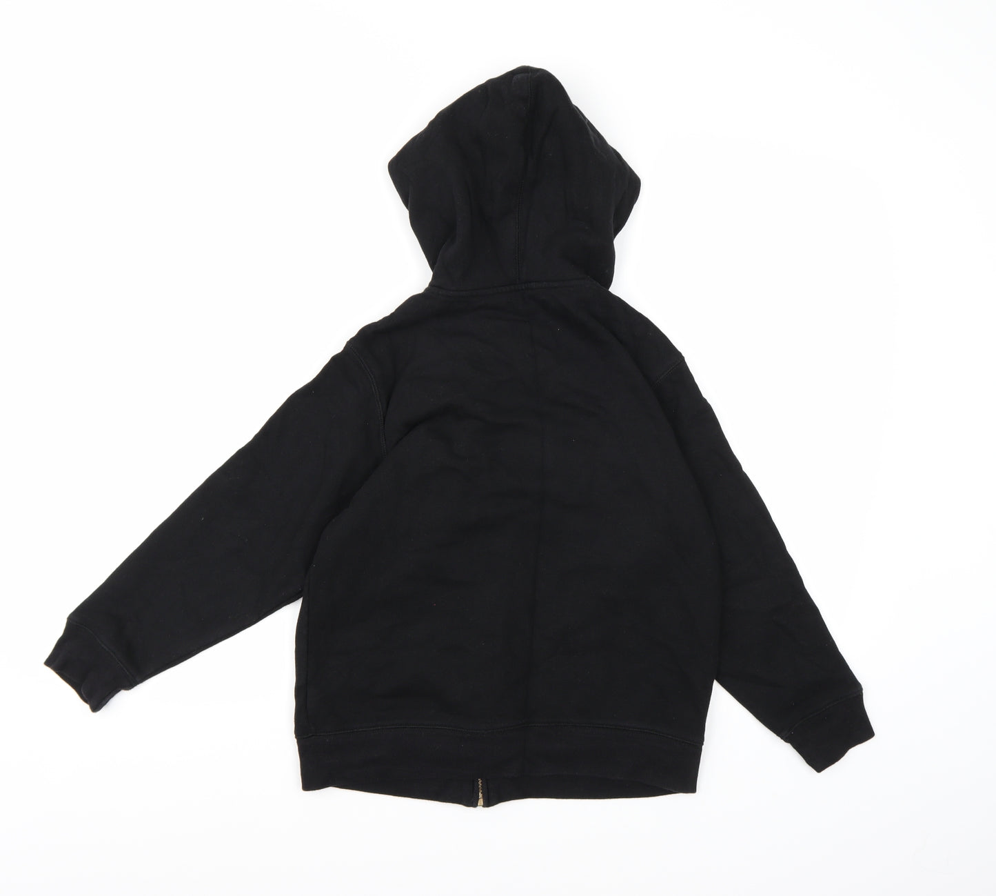 Gap Boys Black  Jersey Full Zip Hoodie Size M
