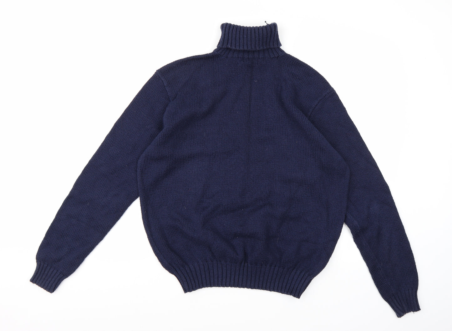 Polo Ralph Lauren Mens Blue  Knit Pullover Jumper Size L