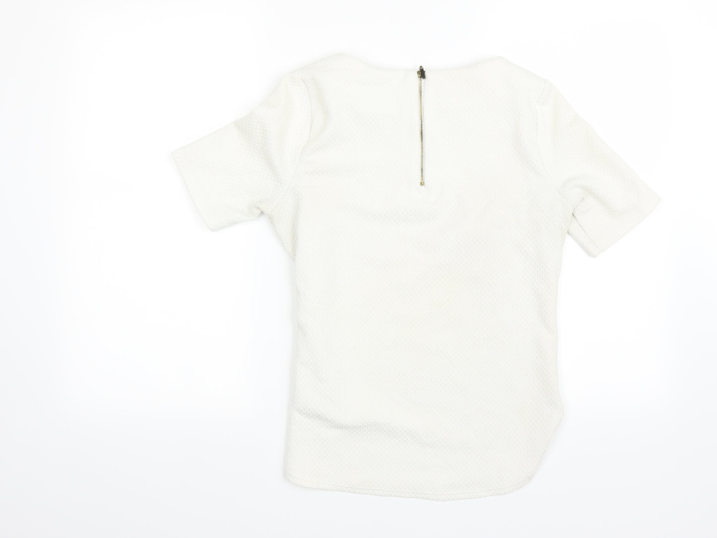 Marks and Spencer Womens Beige   Basic Polo Size 10