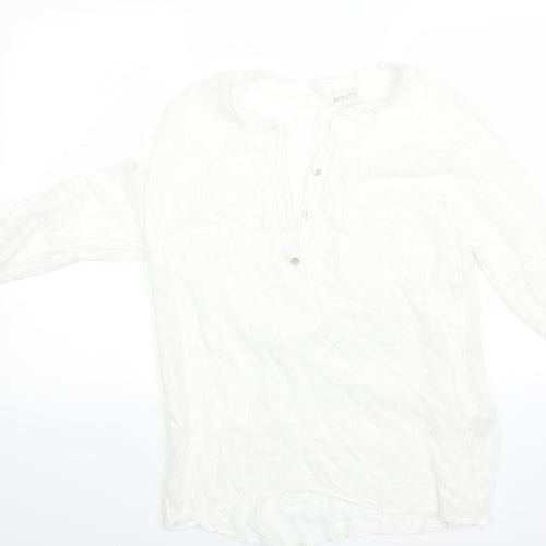 Apricot Womens White   Basic T-Shirt Size 10