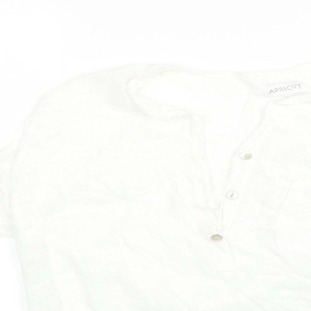 Apricot Womens White   Basic T-Shirt Size 10