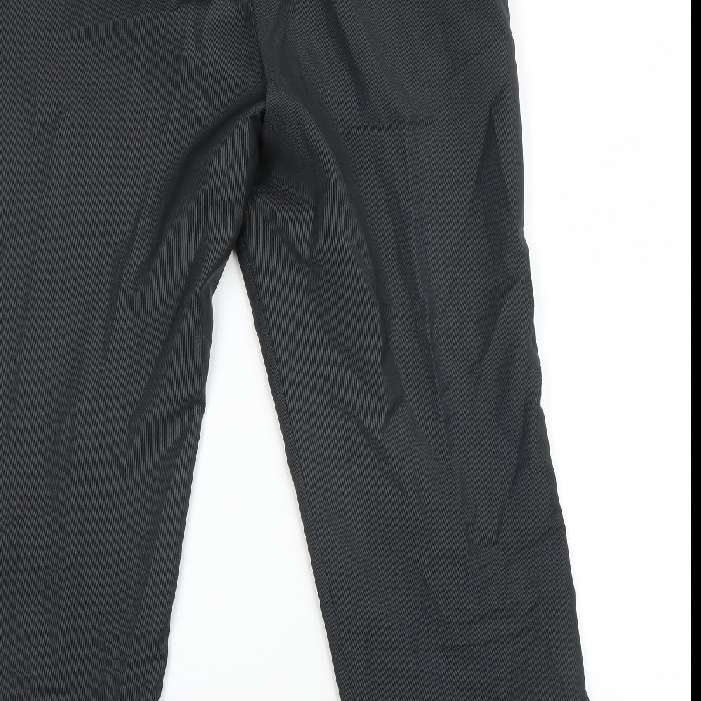 Marks and Spencer Mens Black   Trousers  Size 36 L25 in