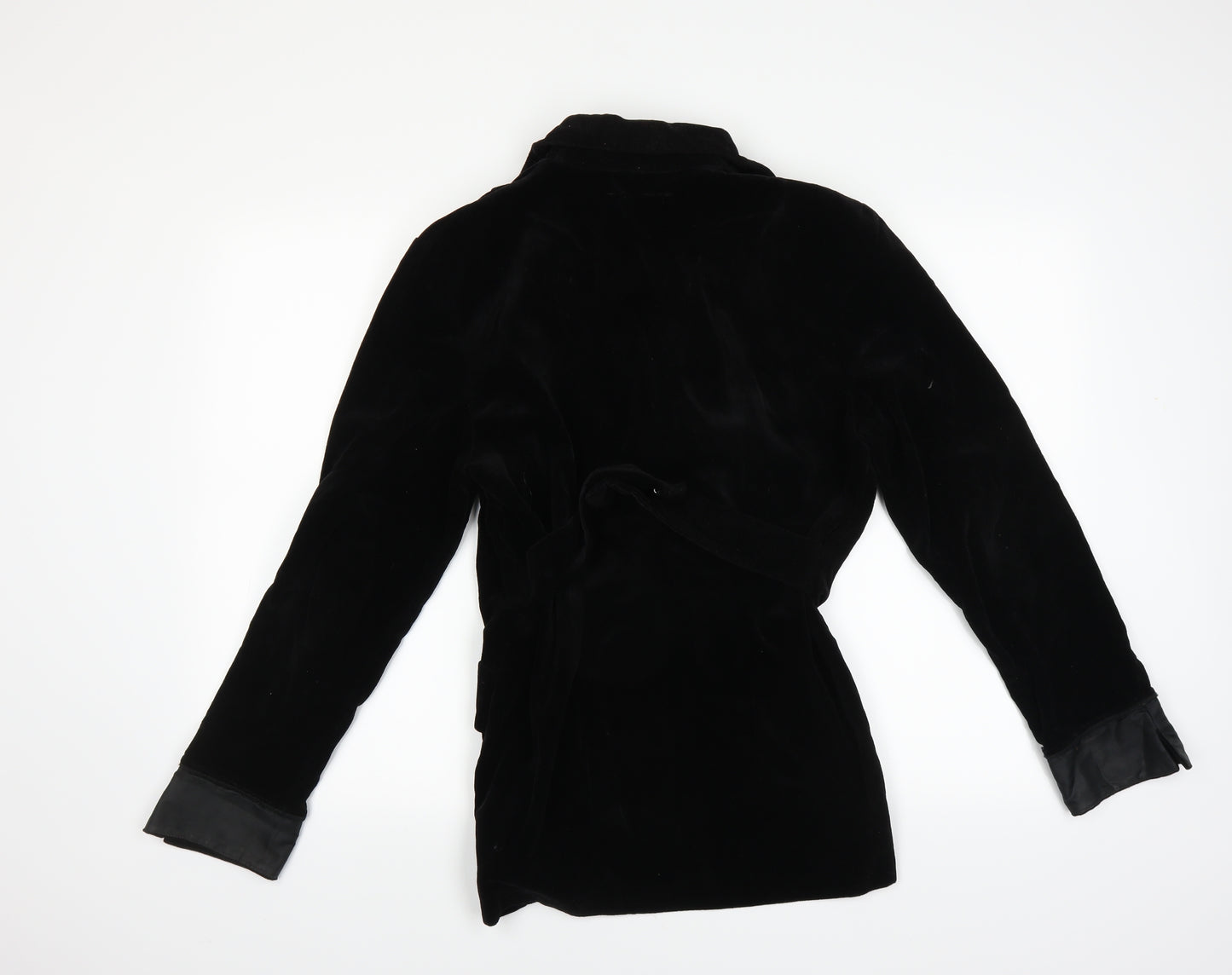 modele Womens Black   Overcoat Coat Size 12
