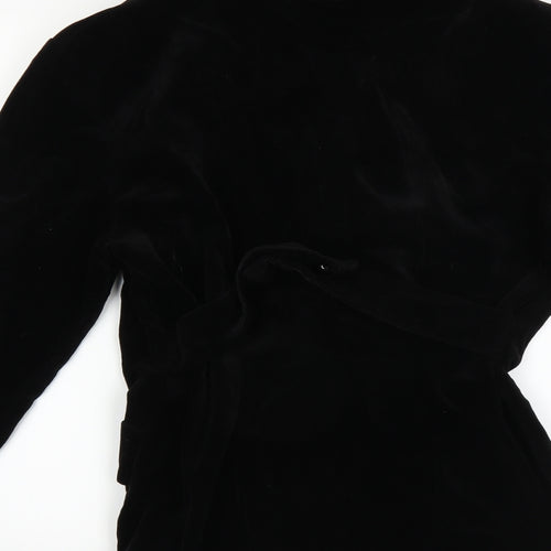 modele Womens Black   Overcoat Coat Size 12