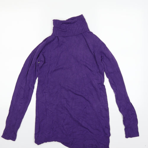 queen mum Womens Purple   Pullover Jumper Size M
