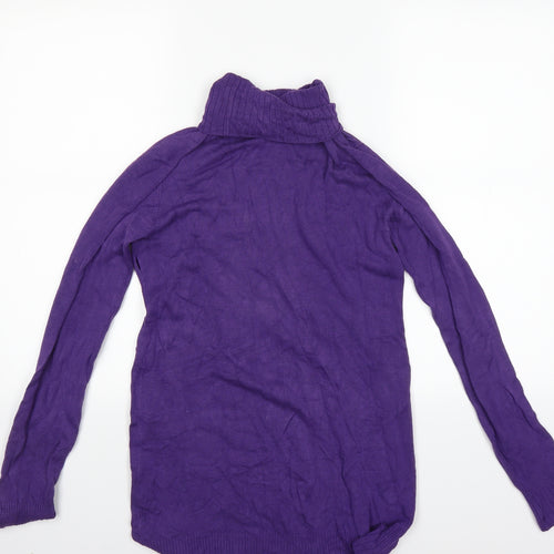 queen mum Womens Purple   Pullover Jumper Size M