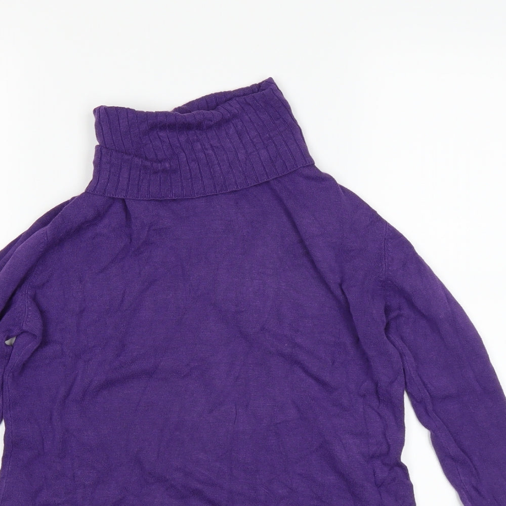 queen mum Womens Purple   Pullover Jumper Size M