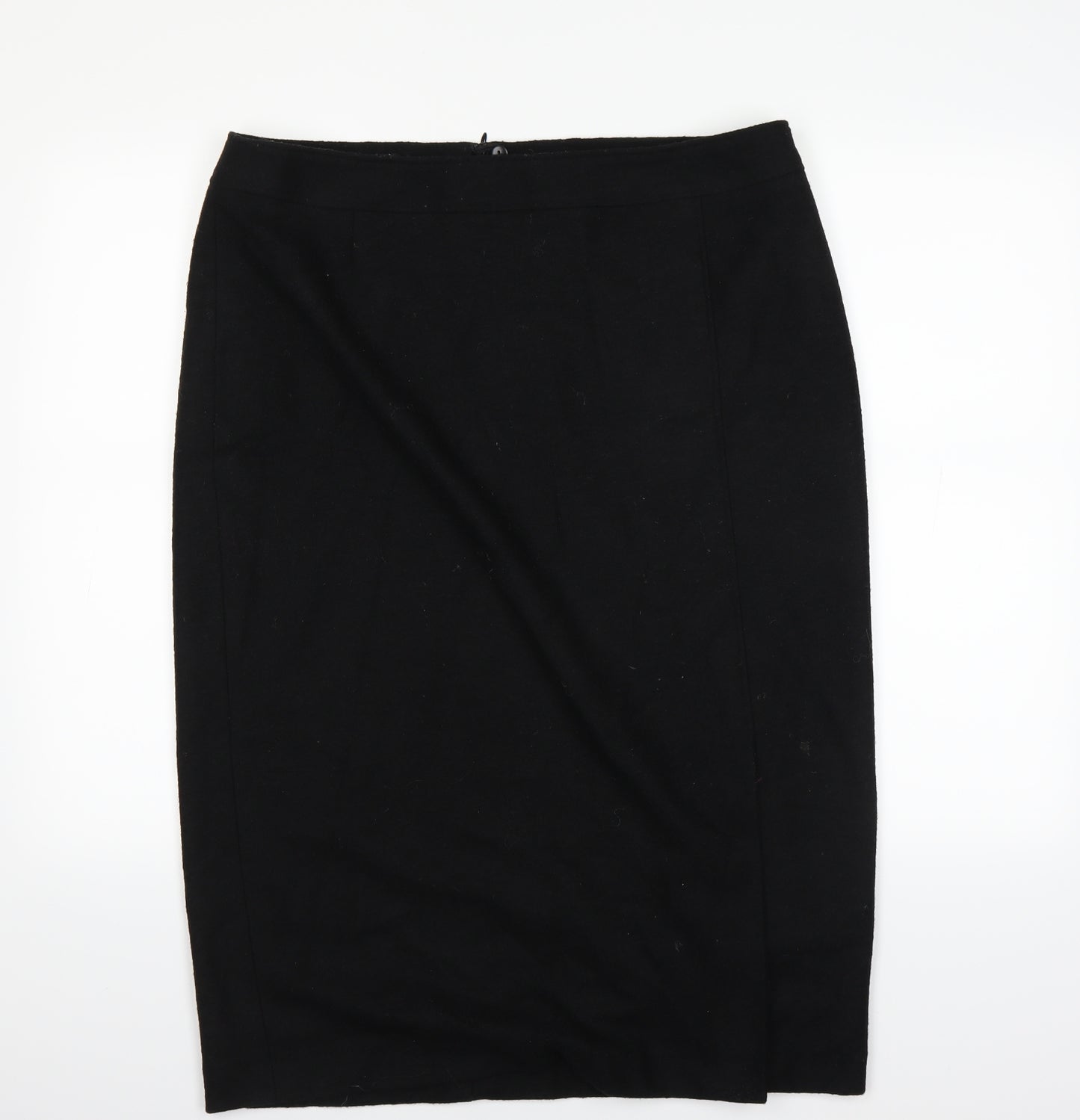 Preworn Womens Black   A-Line Skirt Size 20