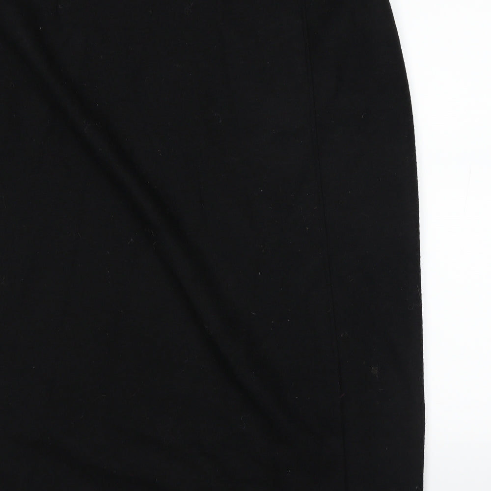 Preworn Womens Black   A-Line Skirt Size 20