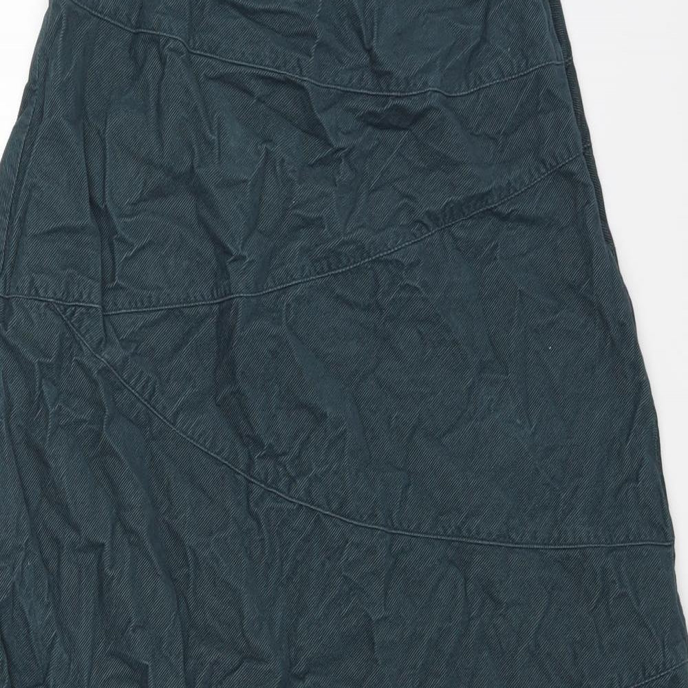 Monsoon Womens Green   Skater Skirt Size 8
