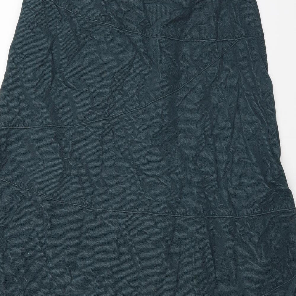 Monsoon Womens Green   Skater Skirt Size 8