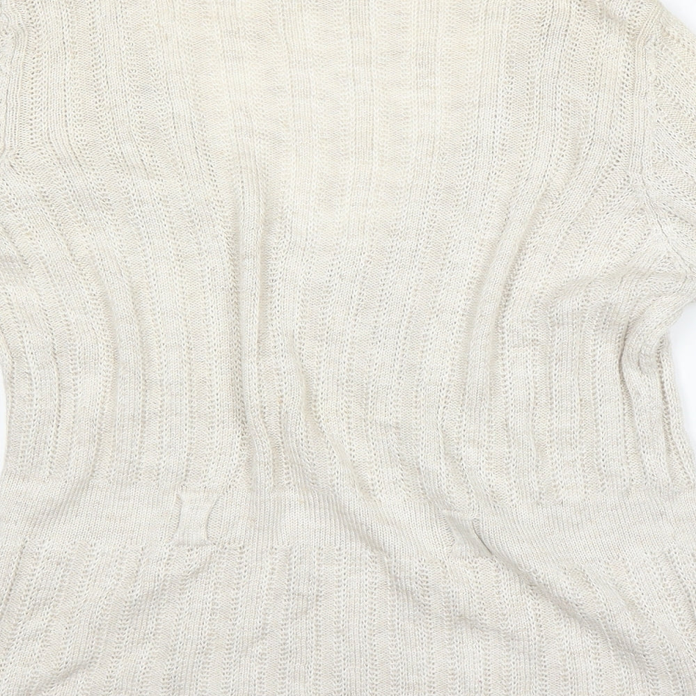 PERUNA Womens Beige   Pullover Jumper Size 16