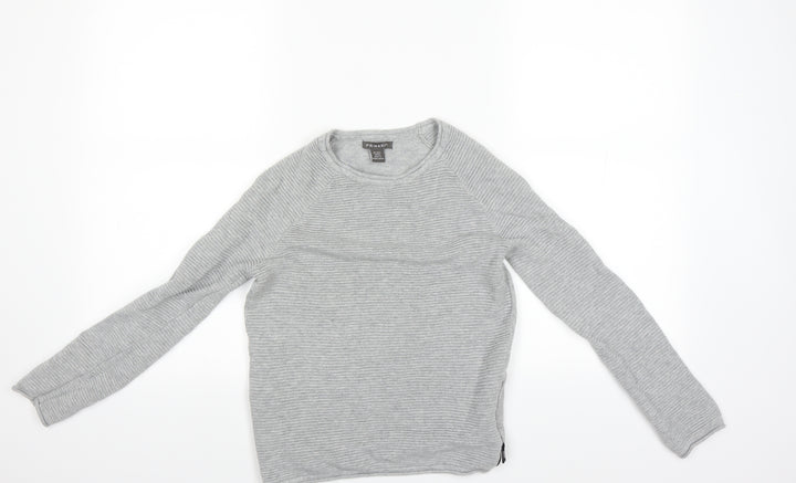 Primark Boys Grey Pullover Sweatshirt Size 10 Years
