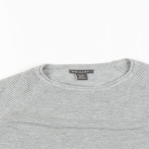 Primark Boys Grey   Pullover Sweatshirt Size 10 Years