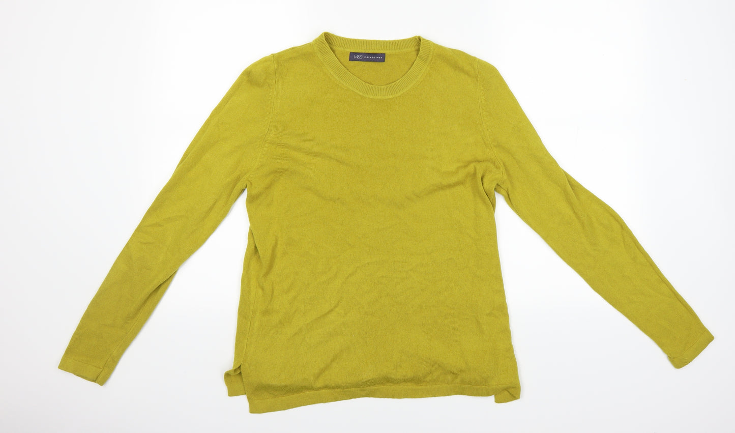 Marks and Spencer Womens Green   Pullover Jumper Size 14