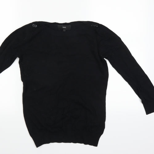 NEXT Womens Black   Pullover Jumper Size 36