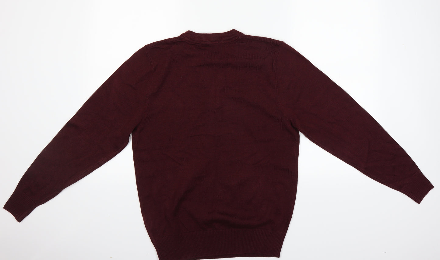 George Mens Purple   Pullover Jumper Size S