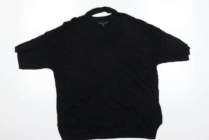 F&F Womens Black   Pullover Jumper Size 12