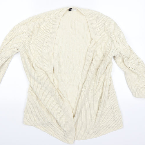 Divided Womens Beige   Cardigan Jumper Size 10