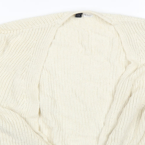 Divided Womens Beige   Cardigan Jumper Size 10
