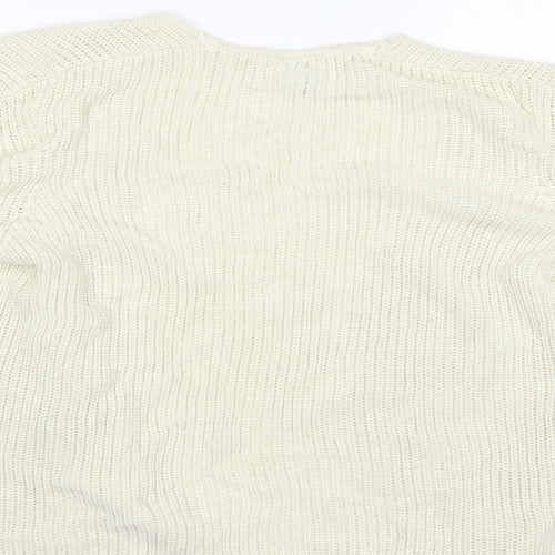 Divided Womens Beige   Cardigan Jumper Size 10