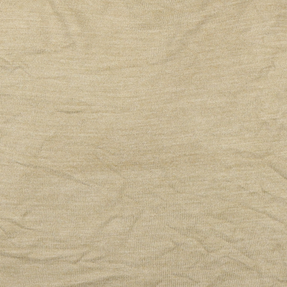 Marks and Spencer Womens Beige   Pullover Jumper Size 14