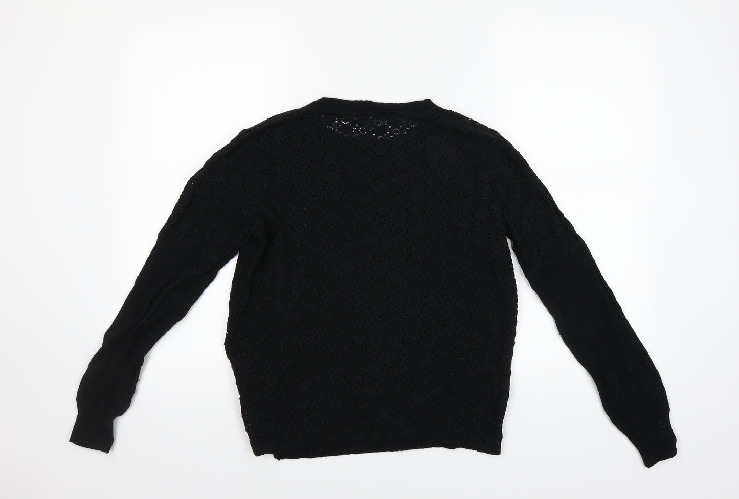 GREAT PLAINS Womens Black   Pullover Jumper Size S